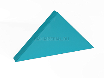 Мягкий модуль Треугольная призма 43 (голубой (ая))