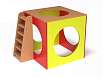 Куб игровой (каркас бук с разноцветными фасадами, Вариант 4)
