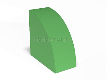 Мягкий модуль Треугольная призма 51 (зеленый (ая))